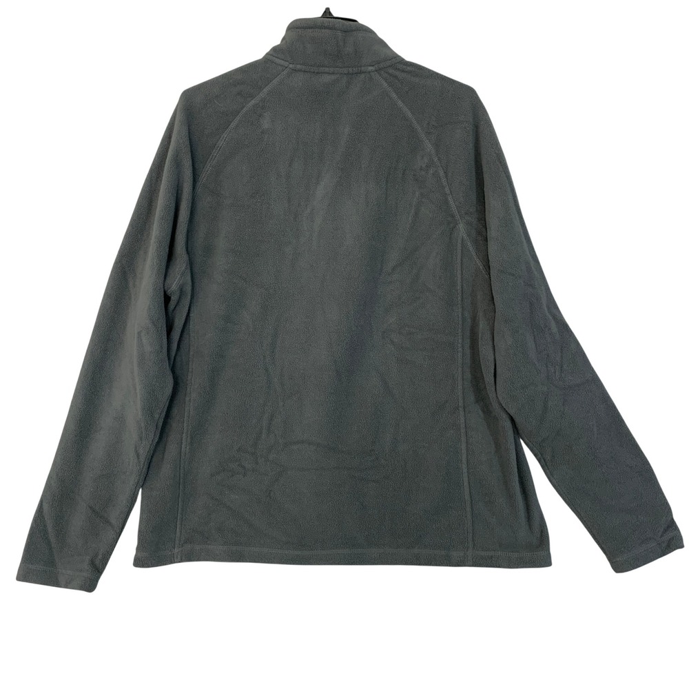 Clique Men's M Gray Quarter Zip Fleece Pullover Polyester - Picture 2 of 8